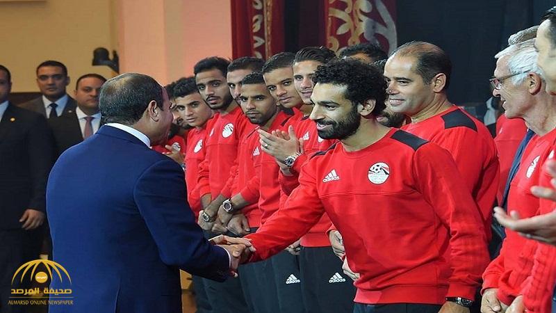 ماذا قال السيسي لمحمد صلاح بعد إصابته القوية في مباراة ليفربول وريال مدريد ؟