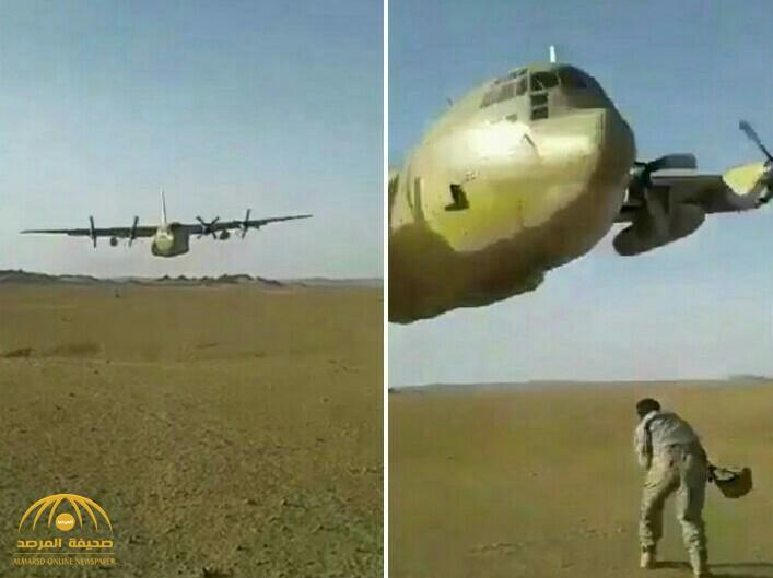 شاهد بالفيديو.. طيار سعودي يستعرض مهاراته في التحليق بطائرة شحن على ارتفاع منخفض
