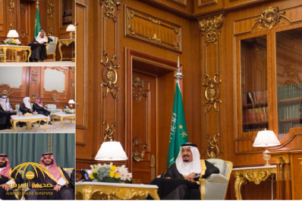 بالصور: الوزراء المعينون الجدد يؤدون القسم أمام خادم الحرمين في قصر الصفا بمكة