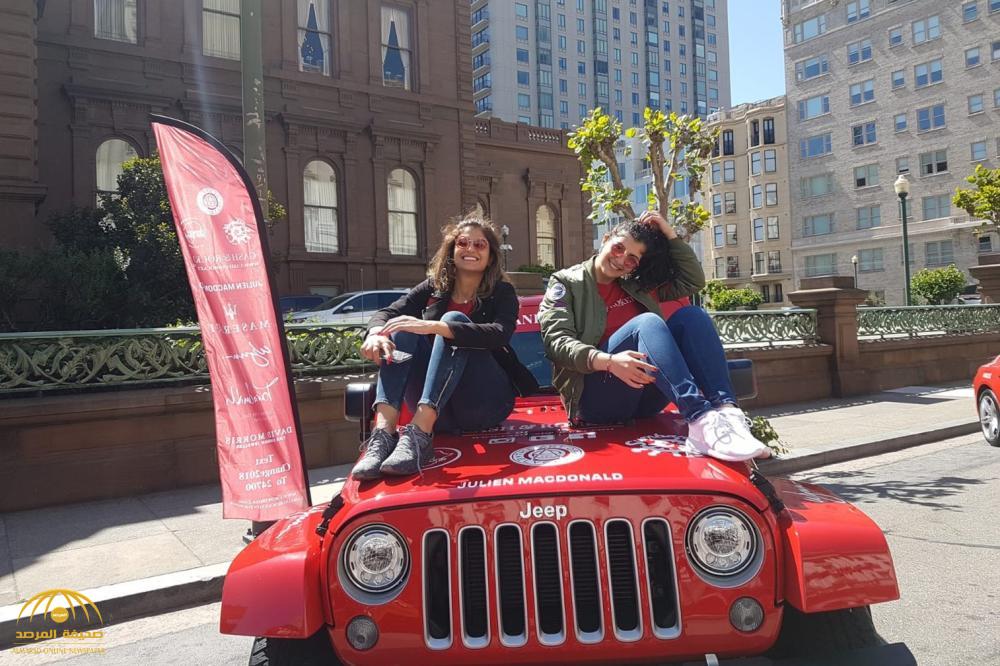 السعوديتان نور وفرح احتفلتا بـ"قيادة المرأة" برحلة حول الولايات المتحدة!
