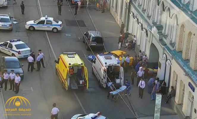 سيارة تدهس حشداً في موسكو .. وتخلّف عدة إصابات- صور