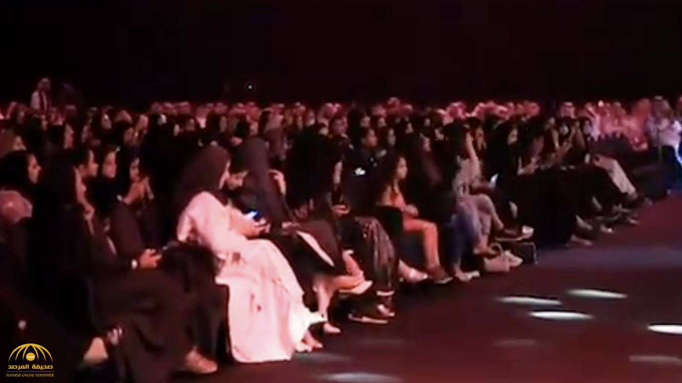 شاهد: كيف تفاعل الجمهور النسائي مع أغنية ماجد المهندس في جدة!