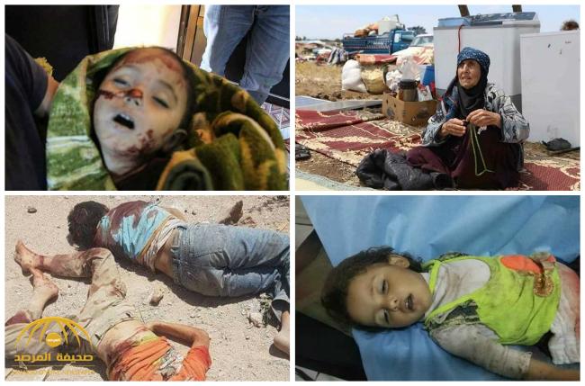 شاهد جرائم "بشار الأسد" في سوريا .. صور مروعة لحرق أجساد أطفال درعا !