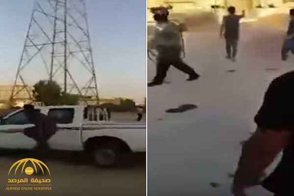شاهد: لحظة إطلاق مليشيا إيران النار على مدنيين عراقيين بمدينة الديوانية!