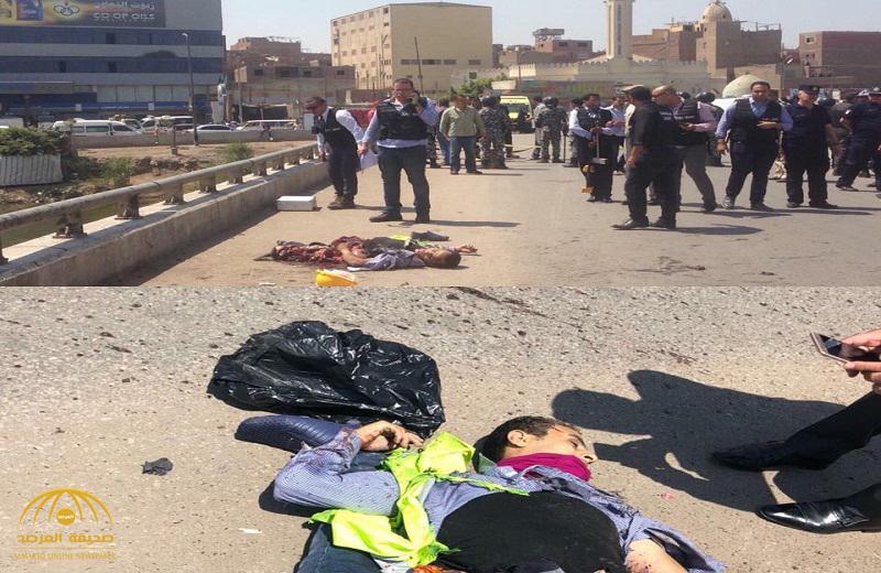 بالصور .. انتحاري مصري يفجر نفسه بحزام ناسف بجانب كنيسة في القاهرة