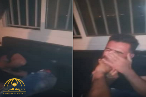 بالفيديو:  لبناني يضرب سوري ويصفعه على وجهه ويسحبه من لحيته!