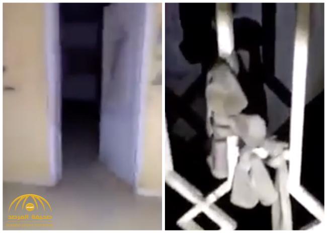 فيديو مخيف : داعية يفك سحر في مبنى مهجور .. شاهد ماذا وجد نهاية المقطع !