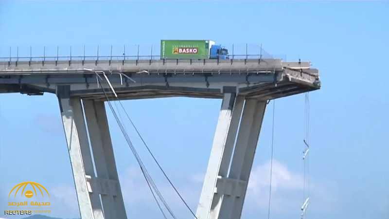 سائق "شاحنة جسر جنوى" يروي قصة نجاته من الموت في اللحظة الأخيرة - صور