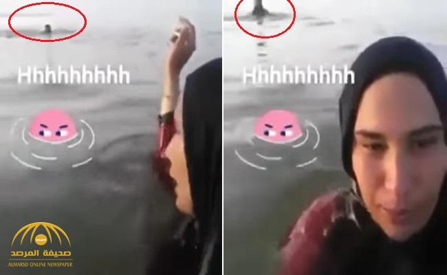 بالفيديو.. مغربية تصور شقيقتها وهي تغرق من أجل الشهرة على إنستقرام !