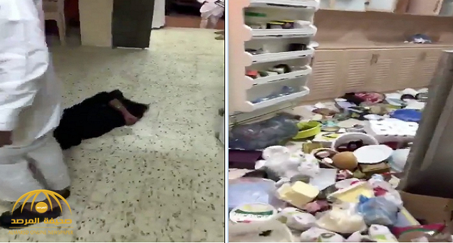 بالفيديو..  شاهد عاملة إثيوبية تحطم مطبخ " مواطن" والسبب غريب !