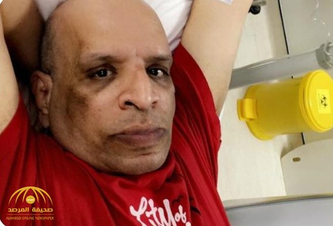 صور و فيديو يكشف آخر لحظات في حياة خالد قاضي داخل المستشفى .. وهذه إشارته للتغلب على المرض