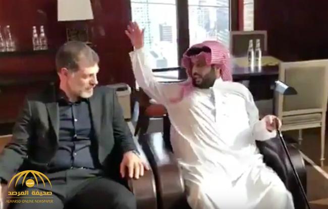 بالفيديو: آل الشيخ يكشف عن مدرب الاتحاد الجديد .. ويمازحه .. "ولكم إن مشرفة"