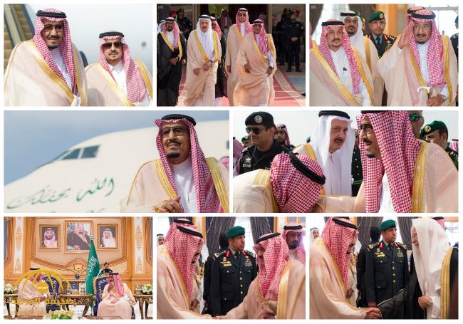 بالصور : خادم الحرمين يصل الرياض قادماً من المدينة المنورة