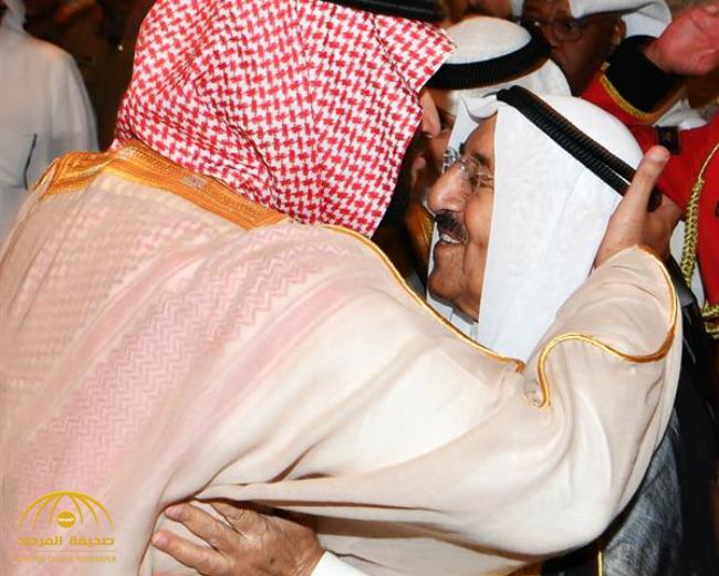 بعد زيارة رسمية ولي العهد يغادر الكويت ويبعث برقية للشيخ صباح
