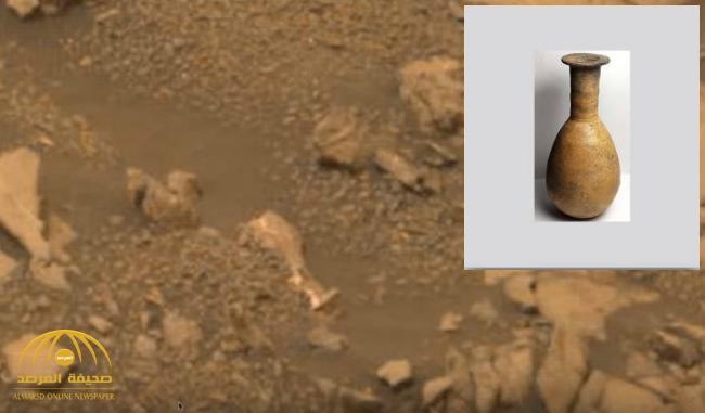 بالفيديو : العثور على "جرة" قديمة في المريخ