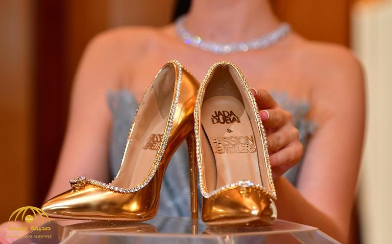 بالفيديو والصور : "دبي" تعرض أغلى حذاء بالعالم .. لن تصدق كم يبلغ سعره !