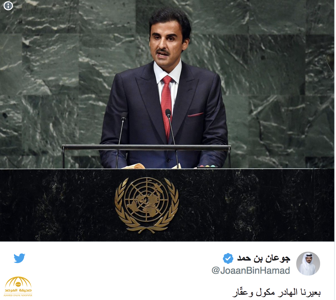 جوعان يصف شقيقه أمير قطر  بـ”البعير” ويثير سخرية عارمة على تويتر!