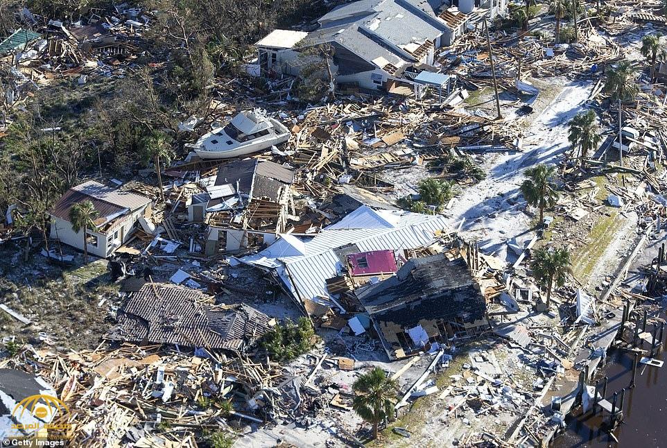 شاهد بالصور: حجم الخسائر التي خلفها إعصار مايكل في ولاية فلوريدا الأمريكية