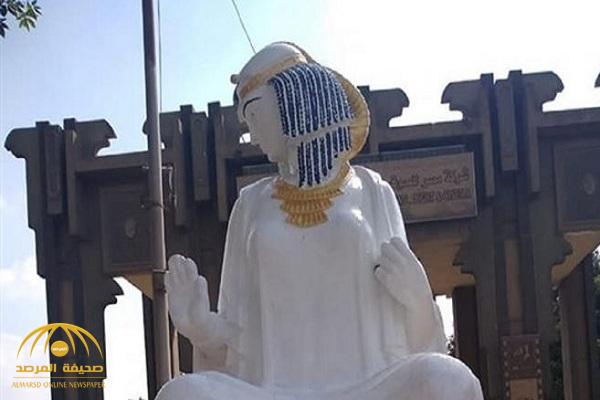 بالصور.. طلاء تمثال "الفلاحة المصرية" الشهير في مصر يثير سخرية نشطاء التواصل