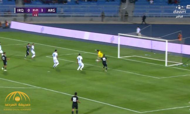 بالفيديو : الأرجنتين تسحق العراق بأربعة أهداف في بطولة «السوبر كلاسيكو»