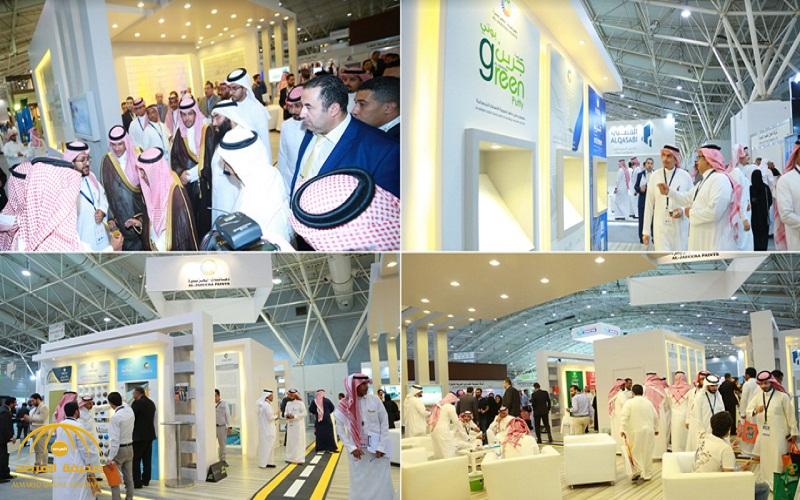 بالصور .. "دهانات الجزيرة" تستعرض أحدث تطبيقاتها ومنتجاتها الداخلية والخارجية في "معرض البناء السعودي 2018"