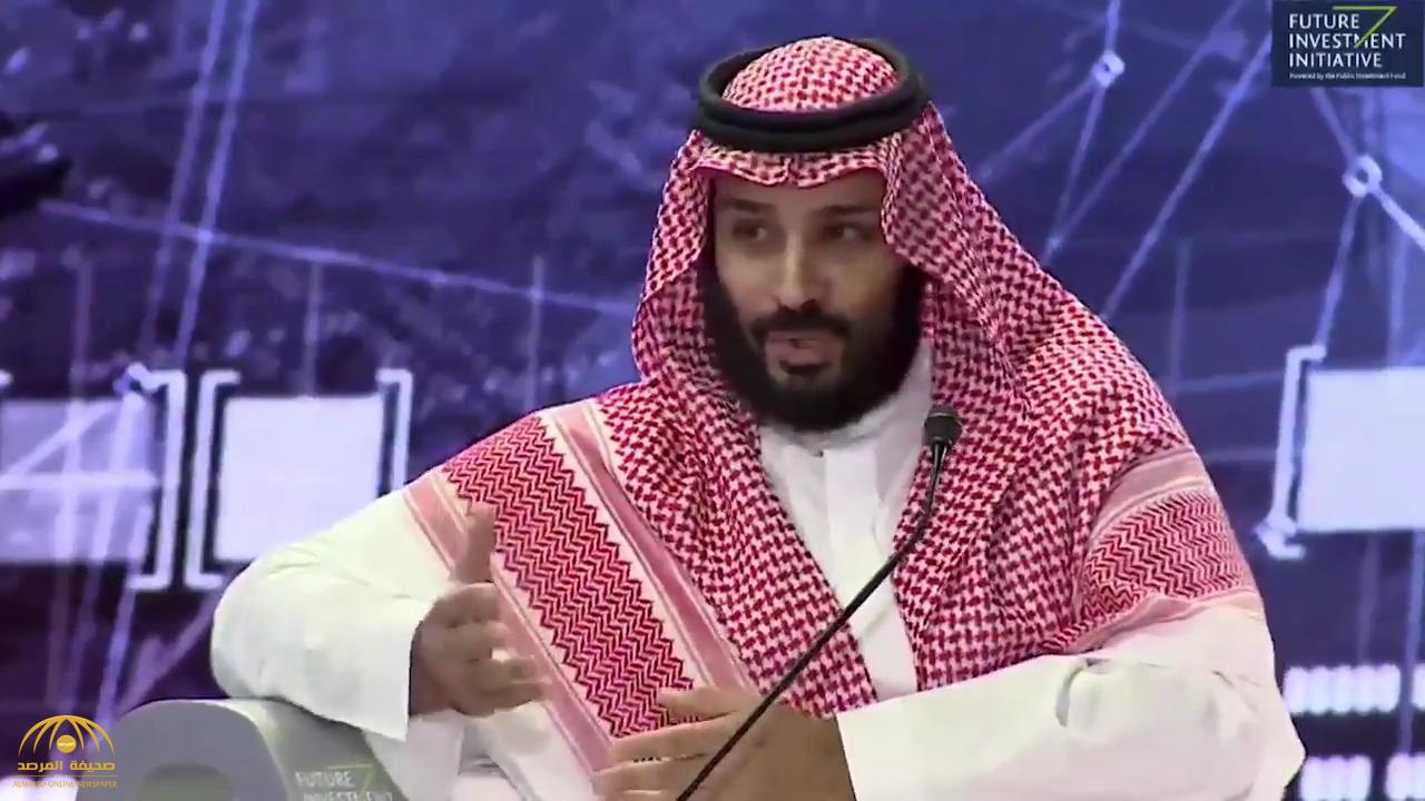 بالفيديو : ولي العهد يصحح خطأ محاوره عن نمو المملكة .. وهكذا رد عليه الأخير
