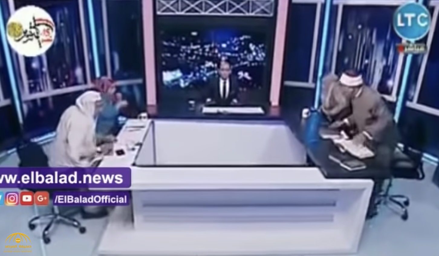 شاهد .. مشاجرة وشتائم بين داعيتين مصريين داخل الاستديو على الهواء!