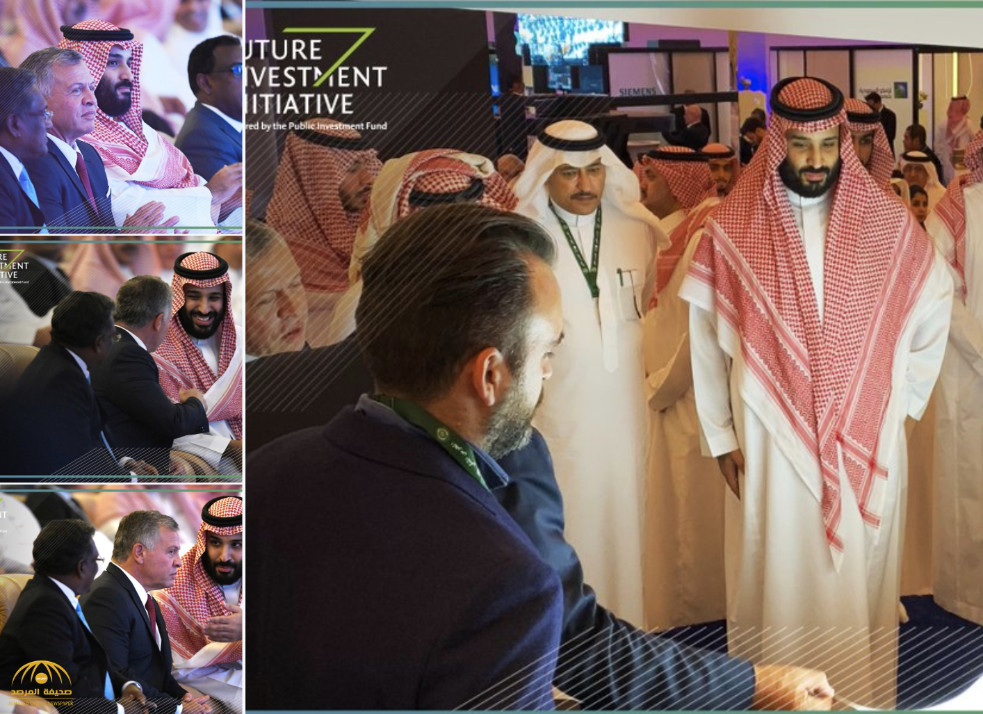 شاهد: لحظة وصول الأمير محمد بن سلمان لمقر مبادرة مستقبل الاستثمار