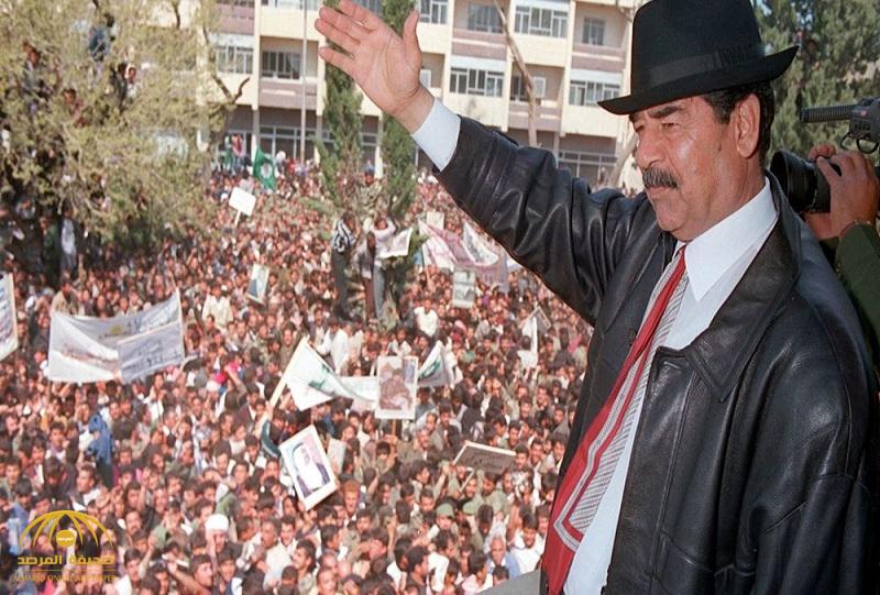 صدام حسين يغضب سكان أحد أحياء لندن (صورة)