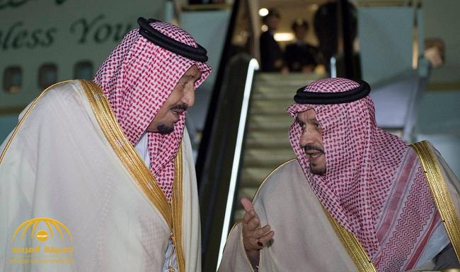 بالصور: خادم الحرمين يصل الرياض بعد زيارة ملكية لمناطق شمال المملكة
