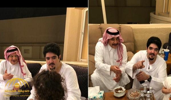 شاهد .. "نواف بن فيصل" ينشر فيديو وصور حديثة لعمه الأمير "عبدالعزيز بن فهد"