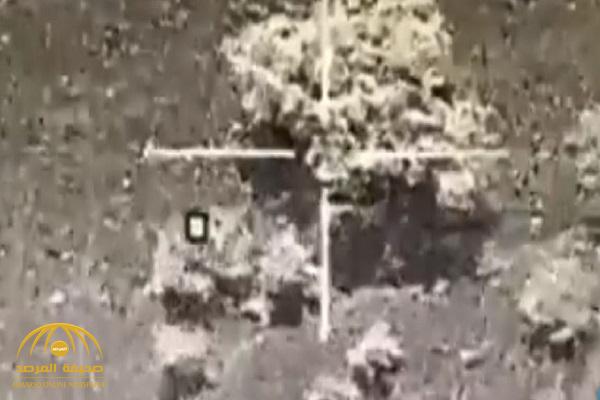 فيديو يوثق استهداف قوات التحالف لمواقع مليشيات الحوثي