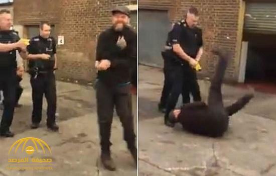 شاهد: ضابط شرطة يصعق شخص أعزل في أمريكا و الرأي العام يتهمه باستخدام القوة المفرطة - فيديو