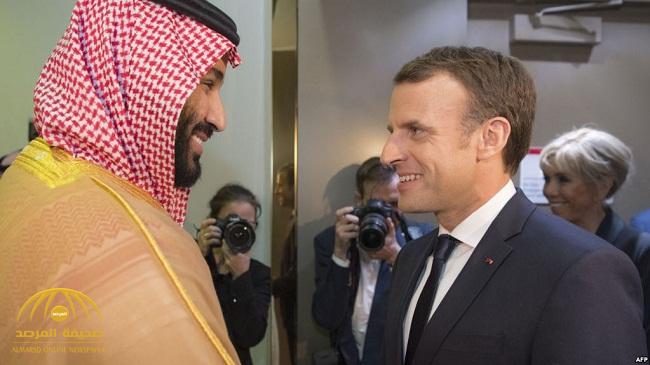 الرئيس الفرنسي: سألتقي بولي العهد الأمير محمد بن سلمان