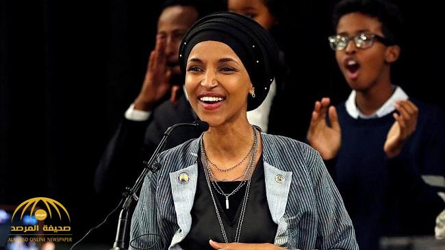 شاهد.. كيف احتفلت المهاجرة الصومالية "إلهان عمر" بعد فوزها بمقعد في الكونجرس !