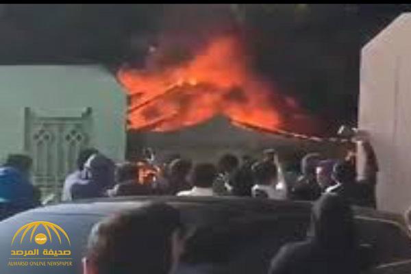 مصادر تكشف عن "مفاجأة" بشأن المتسبب في حريق "الخيمة" داخل ثانوية اليمامة بالرياض!