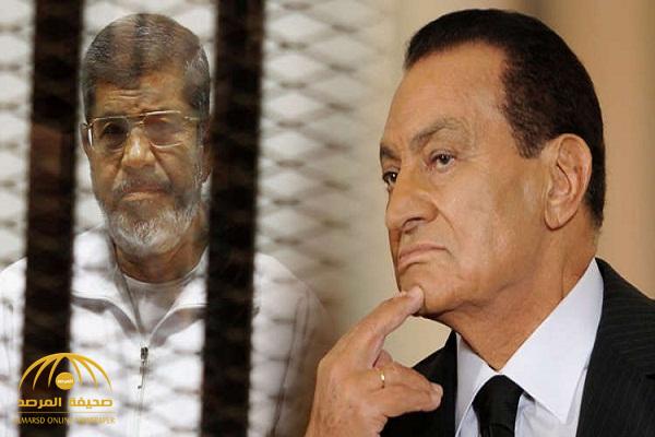 لأول مرة في تاريخ مصر.. مبارك ومرسي وجها لوجه أمام المحكمة