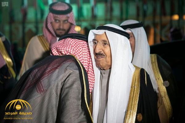 بالصور: أمير الكويت يغادر الرياض.. وهؤلاء كانوا في وداعه!