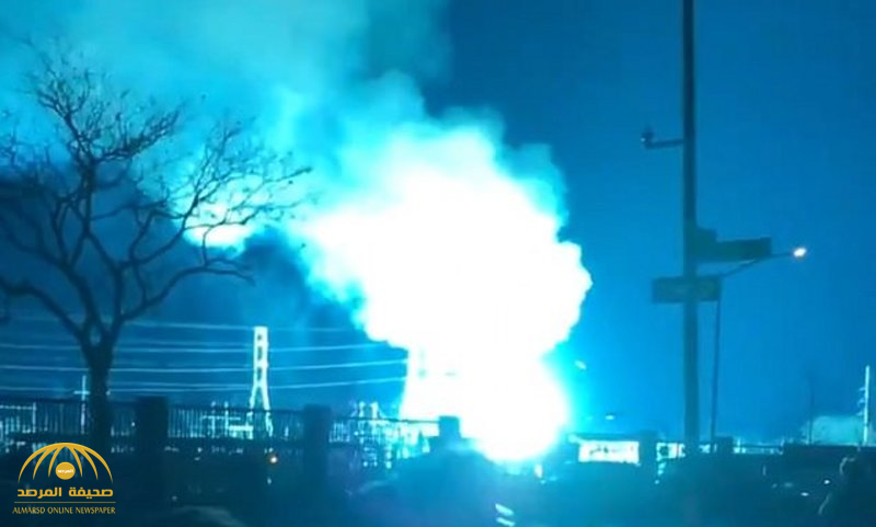 بالفيديو : سر "الانفجار الأزرق"  الذي  أصاب سكان "نيويورك" بالهلع!
