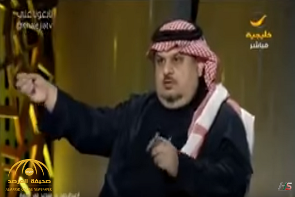 عبدالرحمن بن مساعد يعتذر على الهواء لكاتب صحفي..  فمن هو وما السبب؟ (فيديو)