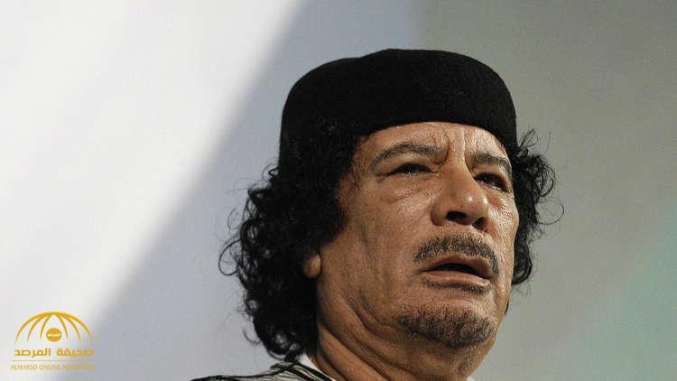 القذافي يظهر للبعض " متنكراً " وسط المشاهير ! - صورة