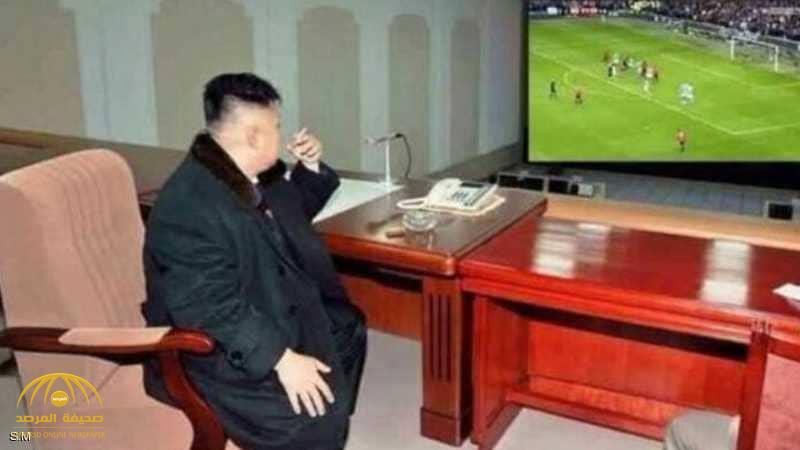 شاهد رئيس كوريا الشمالية "يدخن" من قهر الهزيمة!