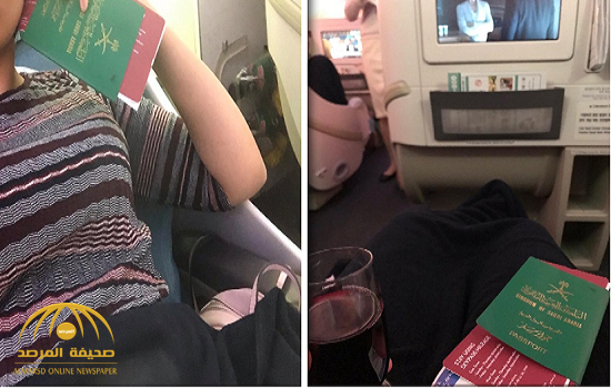 شاهد .. أول صورة وتعليق للفتاة السعودية "رهف " من داخل الطائرة المتجهة إلى كندا!