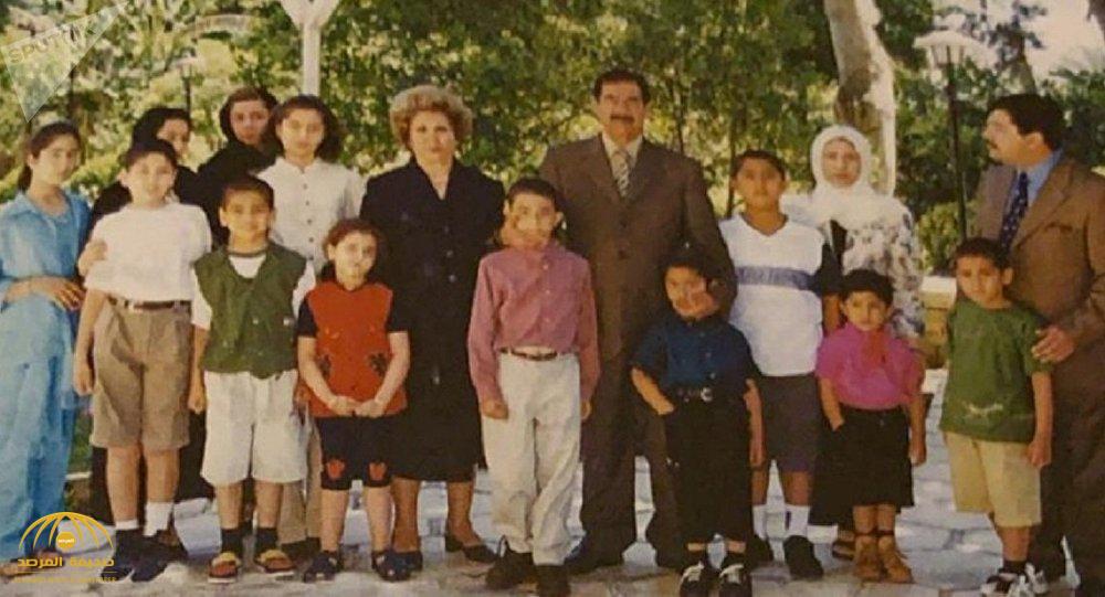 لأول مرة.. 10 صور شخصية لعائلة صدام حسين.. زوجته بشعر أشقر!