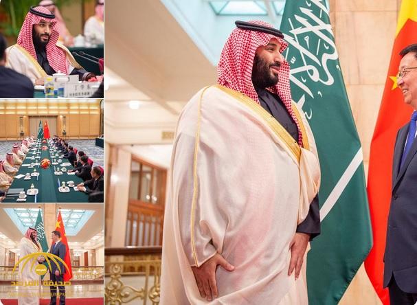 بالصور .. ولي العهد يجتمع مع رئيس مجلس الدولة بالصين ويرأس أعمال الدورة الثالثة للجنة السعودية الصينية