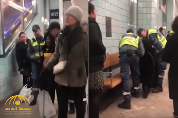 فيديو صادم شاهد: ماذا فعل رجال الأمن بامرأة حامل دخلت القطار بدون "تذكرة"!