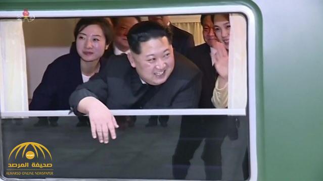 شاهد .. "سيجارة" تجبر زعيم كوريا الشمالية على إيقاف القطار المدرع !