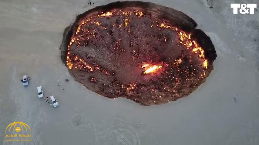 بالفيديو ..  "بوابة الجحيم" أشعلها السوفييت قبل 48 عاما ولم تنطفئ أبداً