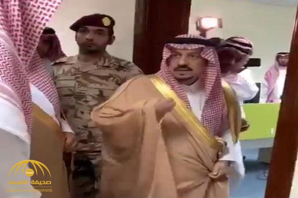 شاهد .. ردة فعل أمير الرياض بعدما تفاجأ بعدم وجود موظفين بمبنى بلدية الخرج الجديد