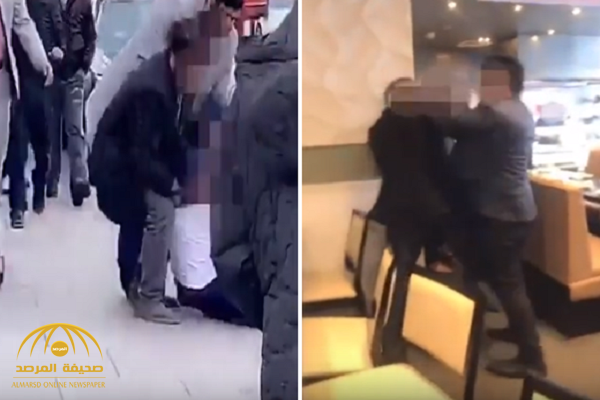 شاهد: مشاجرة عنيفة بالسكاكين داخل مطعم في لندن!